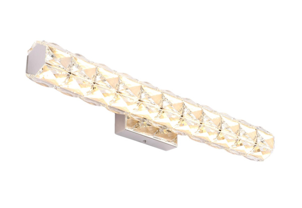 Бра Zortes CRYSTAL ZRS.79201.8, Мощность - 12Вт, Тип лампы: LED, В - 110мм / Г - 90мм / Ш - 390мм