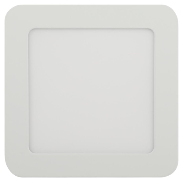 LED 2-9-6K Светильник ЭРА светодиодный квадратный LED 9W 220V 6500K (30/630)