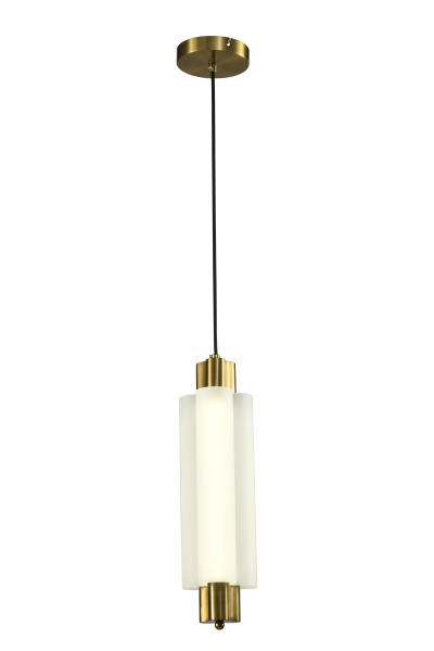 Люстра  подвесная ZORTES ALGODA ZRS.1777.01 , Мощность - 8Вт, Тип лампы: LED, В -1500мм / Ш - ø110мм