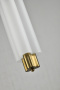 Люстра  подвесная ZORTES ALGODA ZRS.1777.01 , Мощность - 8Вт, Тип лампы: LED, В -1500мм / Ш - ø110мм