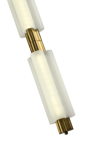 Люстра  подвесная ZORTES ALGODA ZRS.1777.02, Мощность - 16Вт, Тип лампы: LED, В -1800мм / Ш - ø110мм