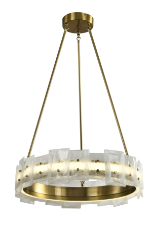 Люстра  подвесная ZORTES CLOUD-STONE ZRS.90610.60, Мощность - 50Вт, Тип лампы: LED, В -950мм/550мм / Ш - ø600мм