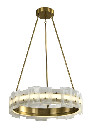Люстра  подвесная ZORTES CLOUD-STONE ZRS.90610.60, Мощность - 50Вт, Тип лампы: LED, В -950мм/550мм / Ш - ø600мм
