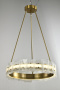 Люстра  подвесная ZORTES CLOUD-STONE ZRS.90610.60, Мощность - 50Вт, Тип лампы: LED, В -950мм/550мм / Ш - ø600мм