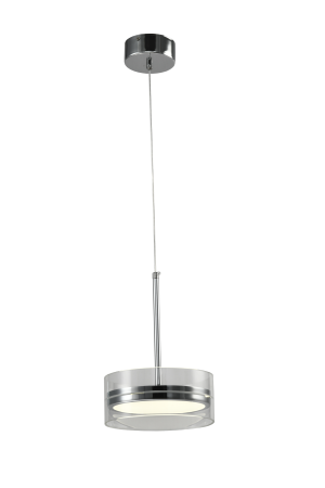 Люстра  подвесная ZORTES DONUT ZRS.1802.01, Мощность - 12Вт, Тип лампы: LED, В -1800мм / Ш - ø200мм
