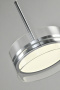 Люстра  подвесная ZORTES DONUT ZRS.1802.01, Мощность - 12Вт, Тип лампы: LED, В -1800мм / Ш - ø200мм