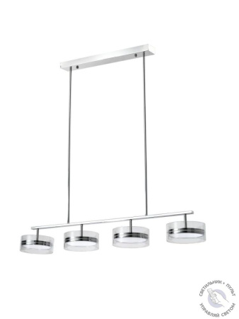 Люстра  подвесная ZORTES DONUT ZRS.1802.04, Мощность - 48Вт, Тип лампы: LED, В -1200мм / Ш - 1140мм