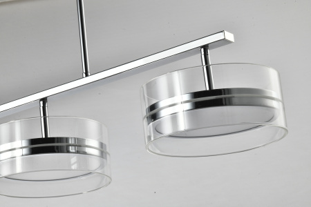 Люстра  подвесная ZORTES DONUT ZRS.1802.04, Мощность - 48Вт, Тип лампы: LED, В -1200мм / Ш - 1140мм