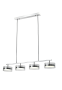 Люстра  подвесная ZORTES DONUT ZRS.1802.04, Мощность - 48Вт, Тип лампы: LED, В -1200мм / Ш - 1140мм