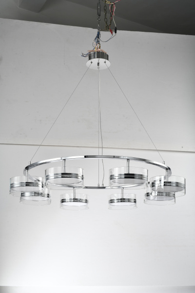 Люстра  подвесная ZORTES DONUT ZRS.1802.08, Мощность - 96Вт, Тип лампы: LED, В -1650мм / Ш - ø1050мм