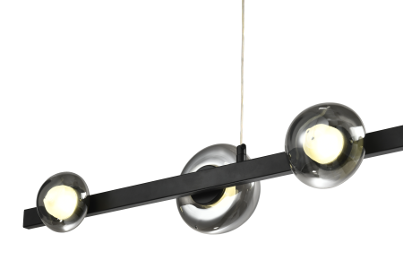 Люстра  подвесная ZORTES FRITTO ZRS.1888.06, Мощность - 24Вт, Тип лампы: LED, В -1650мм / Ш - 1200мм / Г - 120мм