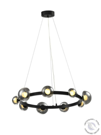 Люстра  подвесная ZORTES FRITTO ZRS.1888.09, Мощность - 36Вт, Тип лампы: LED, В -1600мм / Ш - ø680мм