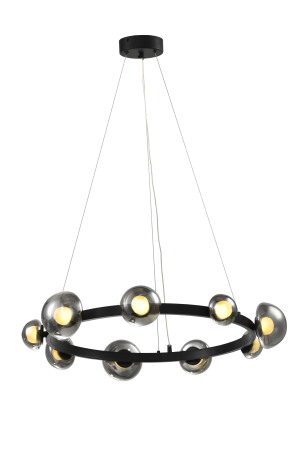 Люстра  подвесная ZORTES FRITTO ZRS.1888.09, Мощность - 36Вт, Тип лампы: LED, В -1600мм / Ш - ø680мм