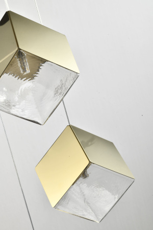 Люстра  подвесная ZORTES ICE CUBE ZRS.1005.05, Мощность - 50Вт , Тип лампы: G9, В -1800мм/650мм / Ш - 350мм