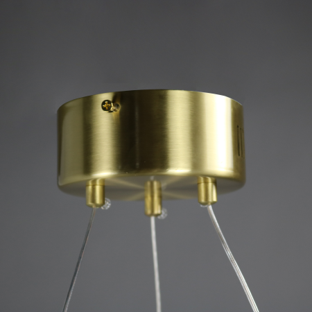 Люстра  подвесная ZORTES KRANZ ZRS.1585.18, Мощность - 80Вт, Тип лампы: LED, В -1580мм / Ш - 640мм / Ш - ø640мм