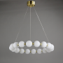 Люстра  подвесная ZORTES KRANZ ZRS.1585.18, Мощность - 80Вт, Тип лампы: LED, В -1580мм / Ш - 640мм / Ш - ø640мм