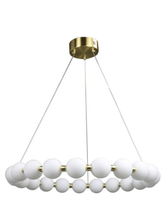 Люстра  подвесная ZORTES KRANZ ZRS.1585.21, Мощность - 100Вт, Тип лампы: LED, В -1580мм / Ш - 735мм / Ш - ø730мм