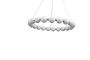 Люстра  подвесная ZORTES KRANZ ZRS.1585.21, Мощность - 100Вт, Тип лампы: LED, В -1580мм / Ш - 735мм / Ш - ø730мм