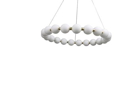 Люстра  подвесная ZORTES KRANZ ZRS.1585.21, Мощность - 100Вт, Тип лампы: LED, В -1580мм / Ш - 735мм / Ш - ø730мм