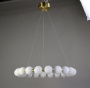 Люстра  подвесная ZORTES KRANZ ZRS.1585.21, Мощность - 100Вт, Тип лампы: LED, В -1580мм / Ш - 735мм / Ш - ø730мм