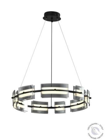 Люстра  подвесная ZORTES LOFT ZRS.1802.60, Мощность - 36Вт, Тип лампы: LED, В -1500мм / Ш - ø600мм / Г - 600мм