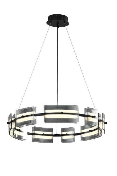 Люстра  подвесная ZORTES LOFT ZRS.1802.60, Мощность - 36Вт, Тип лампы: LED, В -1500мм / Ш - ø600мм / Г - 600мм