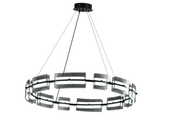 Люстра  подвесная ZORTES LOFT ZRS.1802.80, Мощность - 40Вт, Тип лампы: LED, В -1500мм / Ш - ø800мм / Г - 800мм