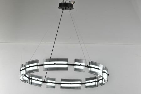Люстра  подвесная ZORTES LOFT ZRS.1802.80, Мощность - 40Вт, Тип лампы: LED, В -1500мм / Ш - ø800мм / Г - 800мм