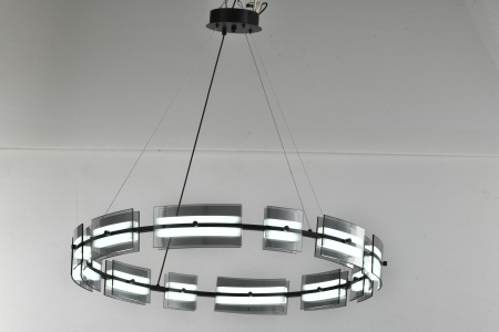 Люстра  подвесная ZORTES LOFT ZRS.1802.80, Мощность - 40Вт, Тип лампы: LED, В -1500мм / Ш - ø800мм / Г - 800мм