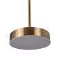 Люстра  подвесная ZORTES LORY ZRS.1055.01, Мощность - 14Вт, Тип лампы: LED, В -1500мм / Ш - 150мм