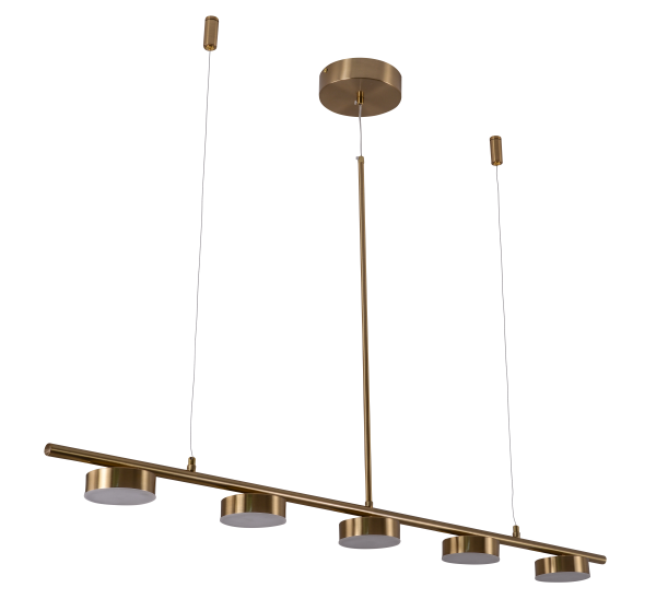 Люстра  подвесная ZORTES LORY ZRS.1055.05, Мощность - 65Вт, Тип лампы: LED, В -1500мм / Ш - 1180мм