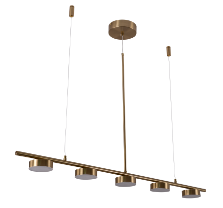 Люстра  подвесная ZORTES LORY ZRS.1055.05, Мощность - 65Вт, Тип лампы: LED, В -1500мм / Ш - 1180мм