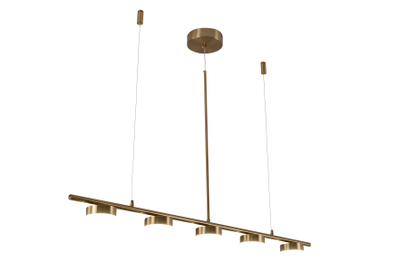 Люстра  подвесная ZORTES LORY ZRS.1055.05, Мощность - 65Вт, Тип лампы: LED, В -1500мм / Ш - 1180мм