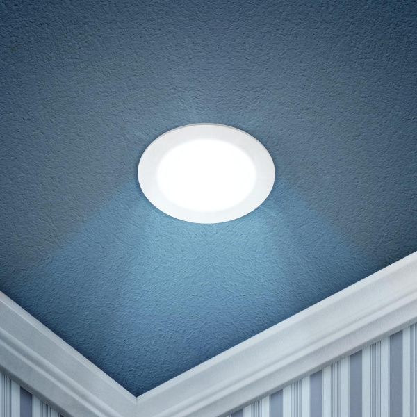 LED 1-6-6K/1 Светильник ЭРА LED 1-6-6K/1 Светильник ЭРА светодиодный круглый LED 6W  220V 6500K (40/