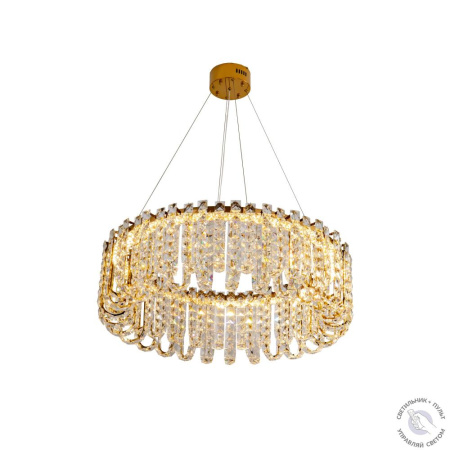 Подвесная люстра Zortes Amanda ZRS.30514.22, Мощность - 60вт, Тип лампы: LED, В -1200мм/560мм / Ш - ø800мм