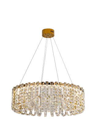 Подвесная люстра Zortes Amanda ZRS.30514.22, Мощность - 60вт, Тип лампы: LED, В -1200мм/560мм / Ш - ø800мм