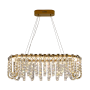 Подвесная люстра Zortes Amanda ZRS.30514.23, Мощность - 30вт, Тип лампы: LED, В -1200мм/560мм / Ш - ø850/350мм