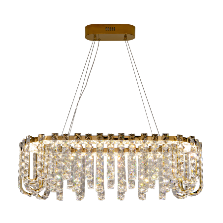 Подвесная люстра Zortes Amanda ZRS.30514.23, Мощность - 30вт, Тип лампы: LED, В -1200мм/560мм / Ш - ø850/350мм