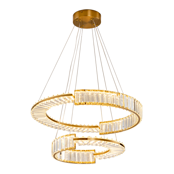Подвесная люстра Zortes Moi ZRS.1201.02, Мощность - 60Вт, Тип лампы: LED, В -1200мм/500мм / Ш - ø600+400мм