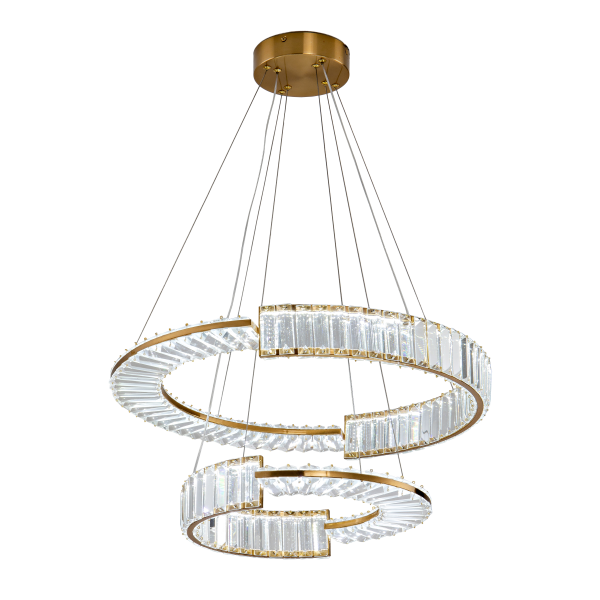 Подвесная люстра Zortes Moi ZRS.1201.02, Мощность - 60Вт, Тип лампы: LED, В -1200мм/500мм / Ш - ø600+400мм