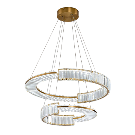 Подвесная люстра Zortes Moi ZRS.1201.02, Мощность - 60Вт, Тип лампы: LED, В -1200мм/500мм / Ш - ø600+400мм