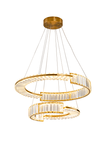 Подвесная люстра Zortes Moi ZRS.1201.02, Мощность - 60Вт, Тип лампы: LED, В -1200мм/500мм / Ш - ø600+400мм