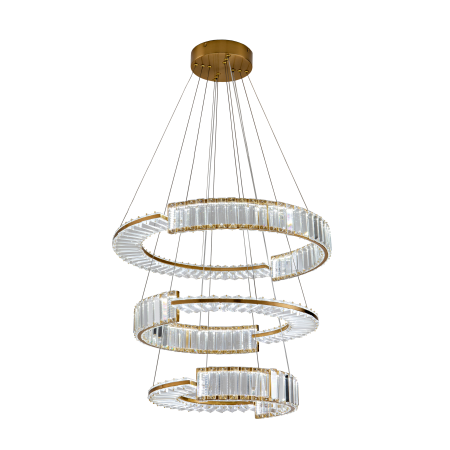 Подвесная люстра Zortes Moi ZRS.1201.03, Мощность - 100Вт, Тип лампы: LED, В -1200мм/400мм / Ш - ø600мм