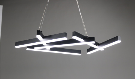 Подвесной Потолочный светильник ZORTES AVEN ZRS.01243.01, Мощность - 50Вт, Тип лампы: LED, В -1500мм/700мм / Ш - 650мм