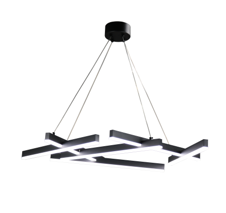 Подвесной Потолочный светильник ZORTES AVEN ZRS.01243.02, Мощность - 65Вт, Тип лампы: LED, В -1500мм/700мм / Ш - 850мм