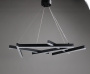 Подвесной Потолочный светильник ZORTES AVEN ZRS.01243.02, Мощность - 65Вт, Тип лампы: LED, В -1500мм/700мм / Ш - 850мм