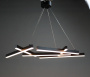 Подвесной Потолочный светильник ZORTES AVEN ZRS.01243.02, Мощность - 65Вт, Тип лампы: LED, В -1500мм/700мм / Ш - 850мм