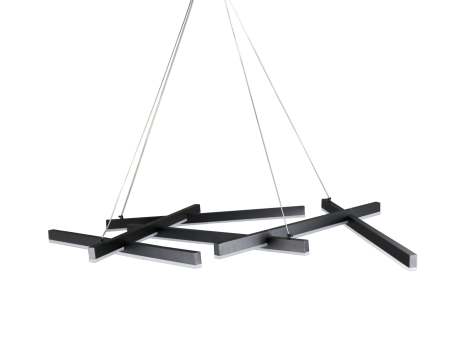 Подвесной Потолочный светильник ZORTES AVEN ZRS.01243.03, Мощность - 80Вт, Тип лампы: LED, В -1500мм/700мм / Ш - 1000мм