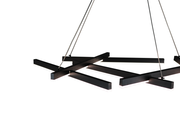 Подвесной Потолочный светильник ZORTES AVEN ZRS.01243.03, Мощность - 80Вт, Тип лампы: LED, В -1500мм/700мм / Ш - 1000мм
