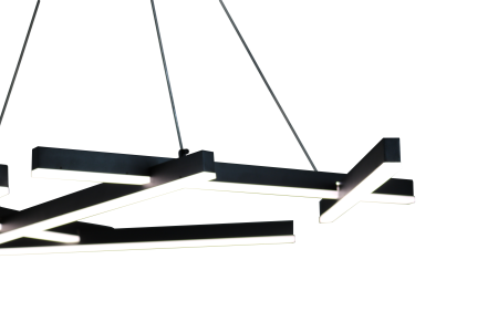 Подвесной Потолочный светильник ZORTES AVEN ZRS.01243.03, Мощность - 80Вт, Тип лампы: LED, В -1500мм/700мм / Ш - 1000мм